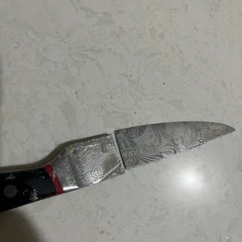 Karaca Bıçak Ortadan İkiye Yarıldı
