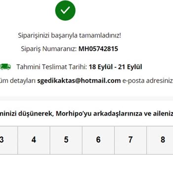 Morhipo Ödeme Alıyor Sipariş Oluşturmuyor