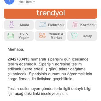 Sendeo Teslim Edilmeyen Kargo Kargom Ortada Yok!