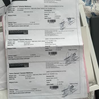 İz Teknoloji Servisi "Gulf Sigorta" Nın Aktardığı "İz Teknoloji Firması" Mağduriyeti.
