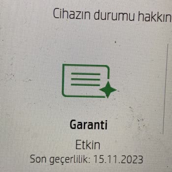 HP Devam Eden Garanti Ve Kaskodan Tamir Ücreti İsteniyor!