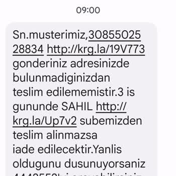 Aras Kargo Kargo Eve Gelmedi