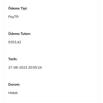 Tonny Black Paramı İade Etmiyorlar