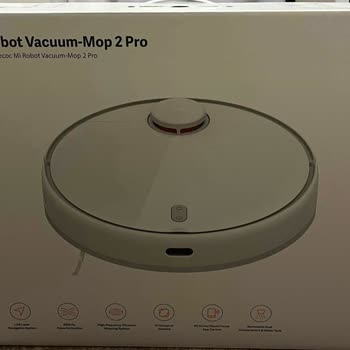 Xiaomi Mi Robot Vakumlu Paspas Mop 2 Pro Beyaz - Su Haznesi Paslandı