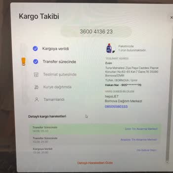 Satıcısı Hepsiburada Olan Ürün Siparişimde Yaşamış Olduğum Mağduriyet