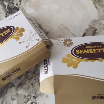 Baklavacı Şemsettin Kargo İle Gelen Ürünün Durumu