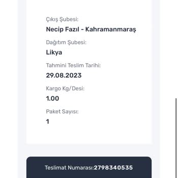 Trendyol Tedarikte Olan Ürünü Göndermemek