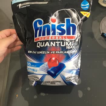 Finish Finişh Quantum Max Bulaşıklardan Yağ Çıkarmama Sorunu