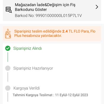 FLO Ayakkabı Siparişin Çok Gecikmesi