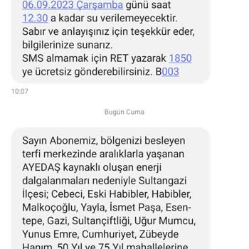 İBB - İstanbul Büyükşehir Belediyesi Düzenli Ve Uzun Süreli Su Kesintisi
