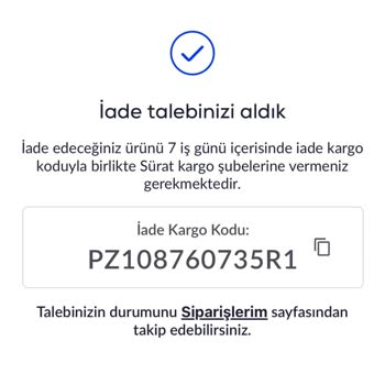 Pazarama Havada Dolaşan Ürünün Ücret İadesi