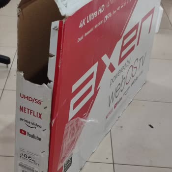 Vatan Bilgisayar Vatan'dan Alınan Televizyonun Kırık Çıkması.