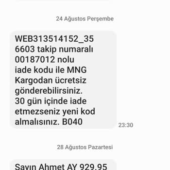 Little Big Yanlış İade İşleminin Düzeltilmemesi.