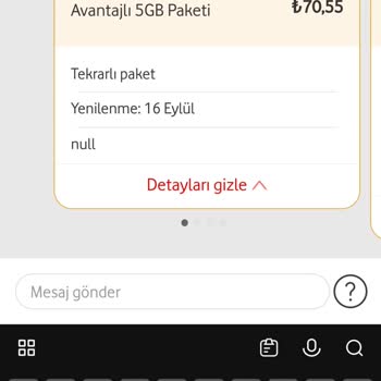 Vodafone Net İnternet Paketi İptal Edemiyorum
