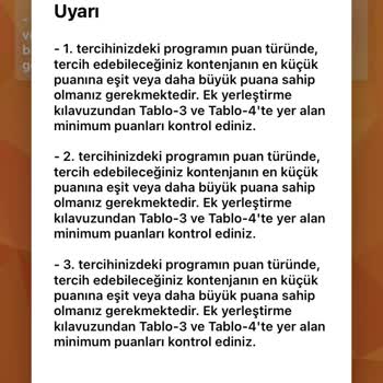ÖSYM Ek Tercih Yaparken Uyarı Veriyor