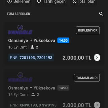 Enuygun.com Otobüs Bilet İptal İşlemi