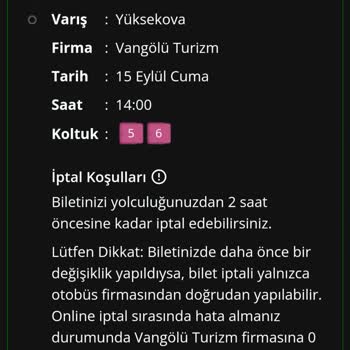 Enuygun.com Otobüs Bilet İptal İşlemi