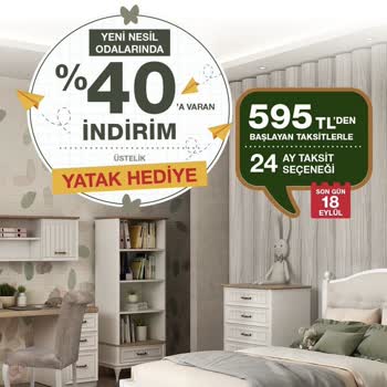 Kelebek Mobilya Yatak Hediyeli Yazıp Yatak Göndermemek