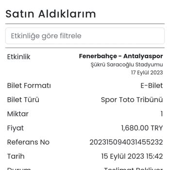 Banabilet.com Bilet Elime Ulaşmadı