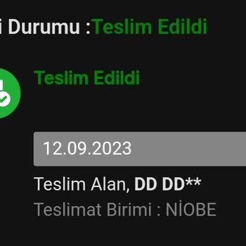 MNG Kargo Yanlış Kişiye Teslim Edildi