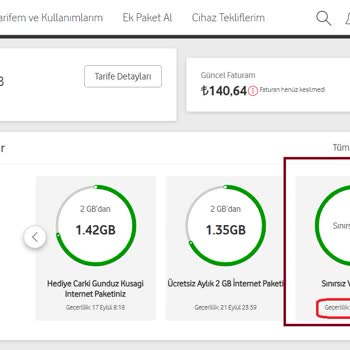 Aldığım Ek Paket Yüzünden Vodafone Tarafından Dolan Dirildim