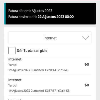 Vodafone Yurt İçinde Olduğum Halde Yurt Dışı Faturası Geldi