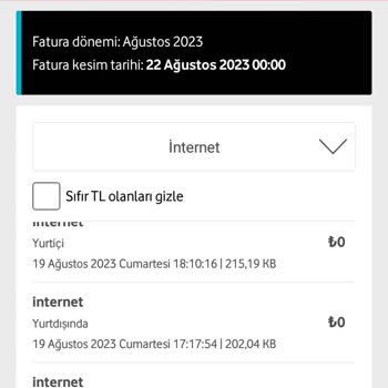 Vodafone Yurt İçinde Olduğum Halde Yurt Dışı Faturası Geldi