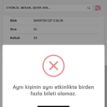 Passolig Hata Veriyor Bilet Alamıyoruz