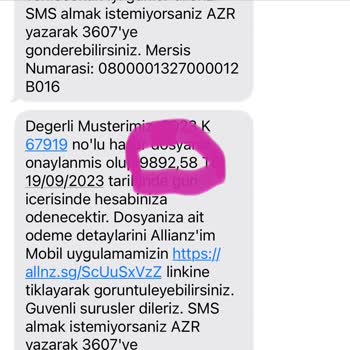 Allianz Sigorta Tutarsa Pervasızlığı