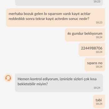 Trendyol Yemek Bozuk Yemek Gönderdi Ve İade Sürecinde Yardımcı Olmadı.