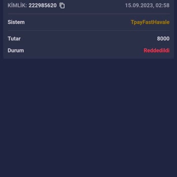 Çekim Yaptım Mislibet Vermedi