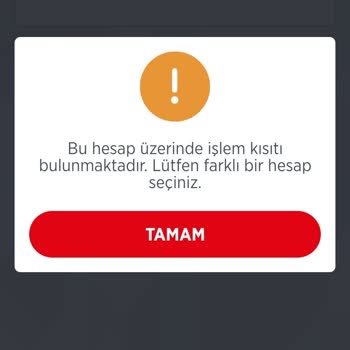 Ziraat Bankası Ziraat Hesabımda Kısıtlama Var