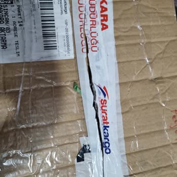Sürat Kargo Kolimden Ürün Eksilmesi