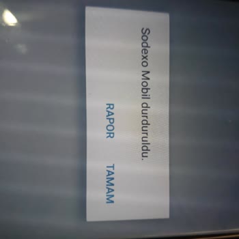 Sodexo Sistem Hatası Mobil Uygulama