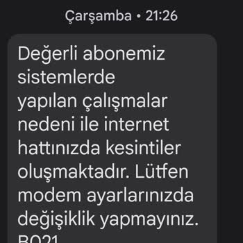 PanaNet İnternet Arıza Sorunu