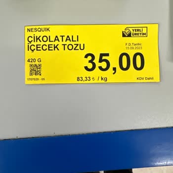 BİM Etiket Fiyatının Kasada Yüksek Çıkması