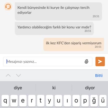 Trendyol Yemek Sipariş İptal Etmemesi