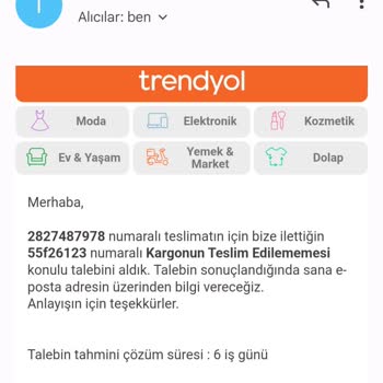 Trendyol Express Kargo Kaybolması Ve Nerede Olduğu Bilinmemesi