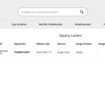 Bernardo.com.tr Siparişleri Göndermiyor