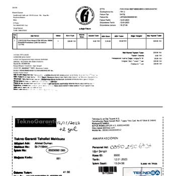 Teknosa, Atmaca Elektronik Tic. A. Ş., Gulf Sigorta Aman Dikkat