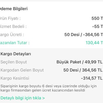 Dolap Kargo Ücreti