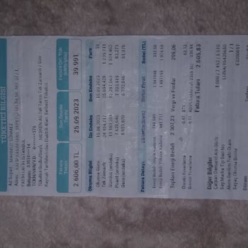 CK Boğaziçi Elektrik Faturanın Yüksek Gelmesi