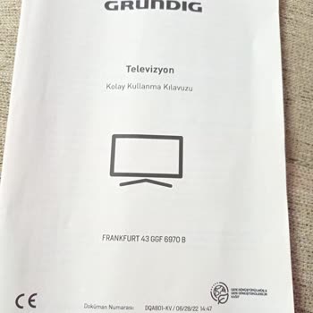 Grundig Frankfurt Modeli Televizyon Sorunları