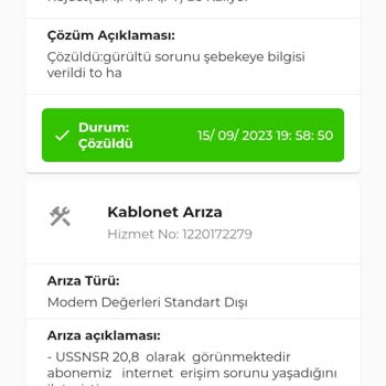 Kablo Net İnternetindeki Arıza Ve İlgisizlik