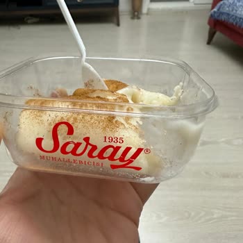 Saray Muhallebicisinden Aldığımız Tatlılar Ekşimişti!