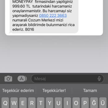 A101 Siparişim Onaylanmadı Ama Para Hesabımdam Çekildi