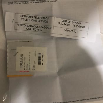 Pegasus Bagajım Kayıp Ve Halen Sorun Devam Ediyor
