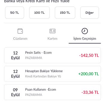 Pazarama Puanımı İade Etmiyor