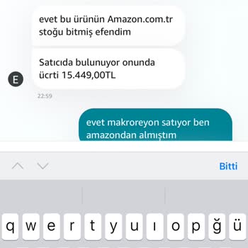 Amazon Satın Alımı Sistemsel Hatadan İptal Ediyor Ve Mağdur Ediyor!