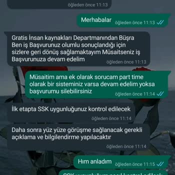 Gratis Papara İş Başvurusu Sonrası Geri İade Talebi